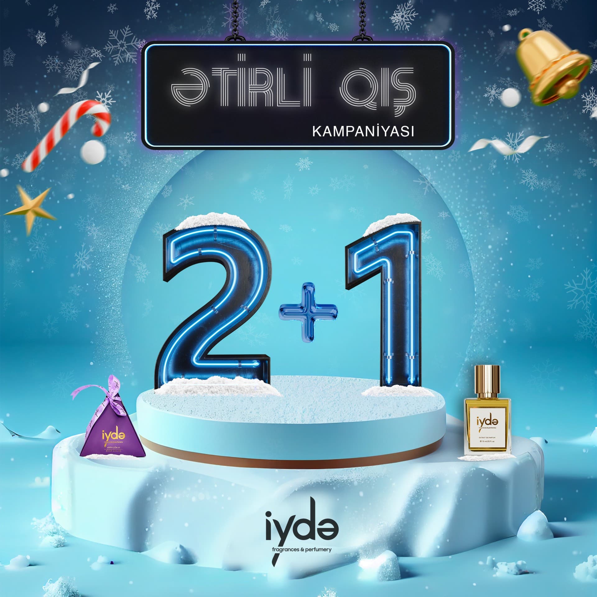İydə Perfumery-də möhtəşəm "Ətirli Qış" kampaniyası!